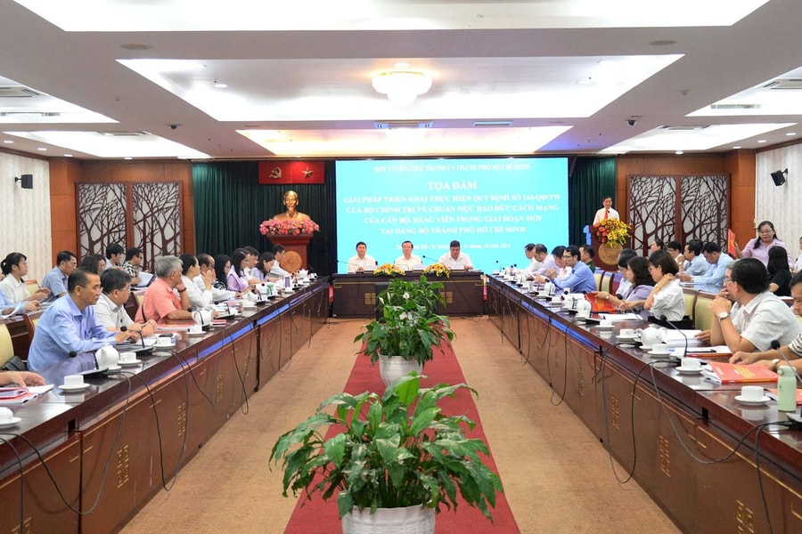 “Tìm được những giải pháp hữu hiệu và phù hợp nhất để triển khai, thực hiện Quy định số 144-QĐ/TW"