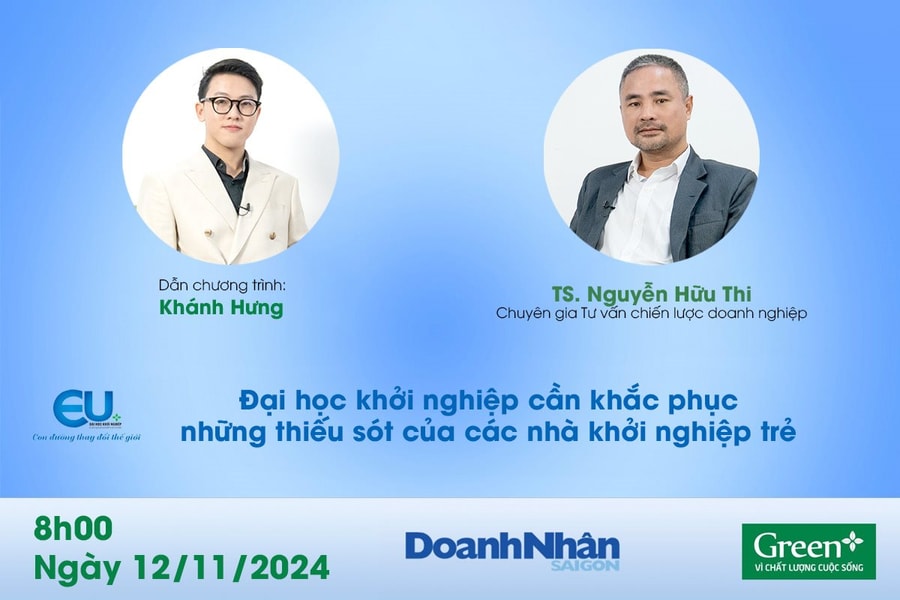 Đại học khởi nghiệp sẽ khắc phục những thiếu sót của các nhà khởi nghiệp trẻ