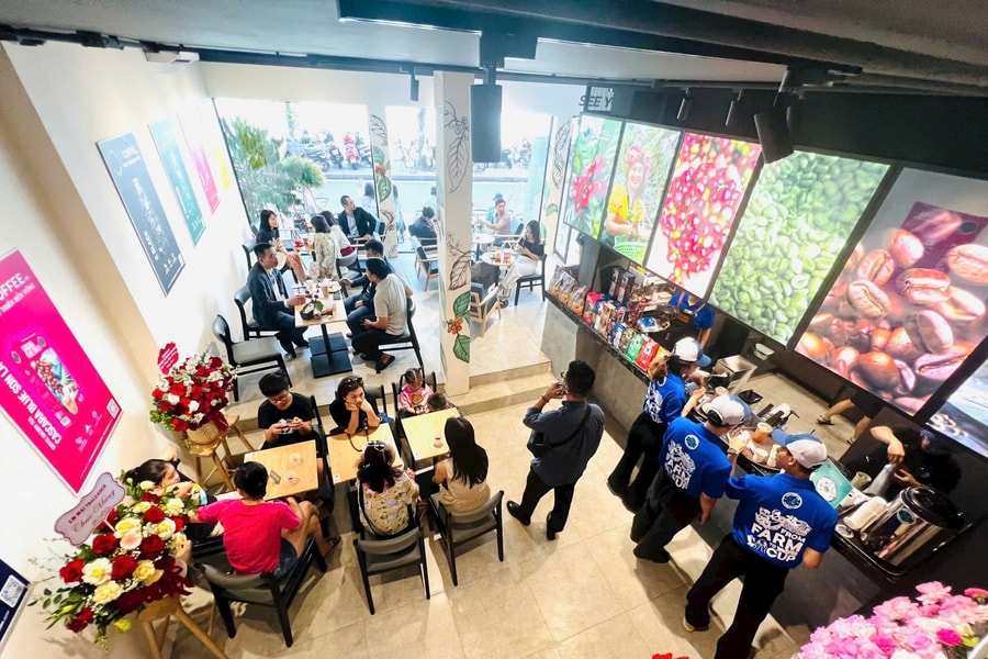 K Coffee khai trương cửa hàng đầu tiên tại Hà Nội