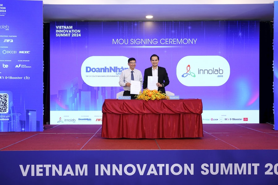 Tạp chí Doanh Nhân Sài Gòn và InnoLab Asia ký kết hợp tác