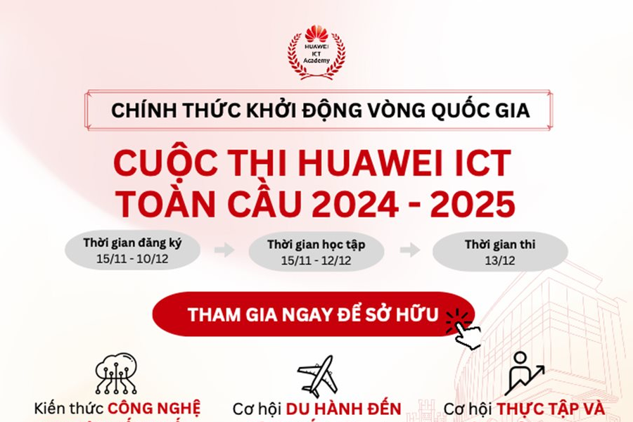 Khởi động cuộc thi ICT Competition 2024 - 2025