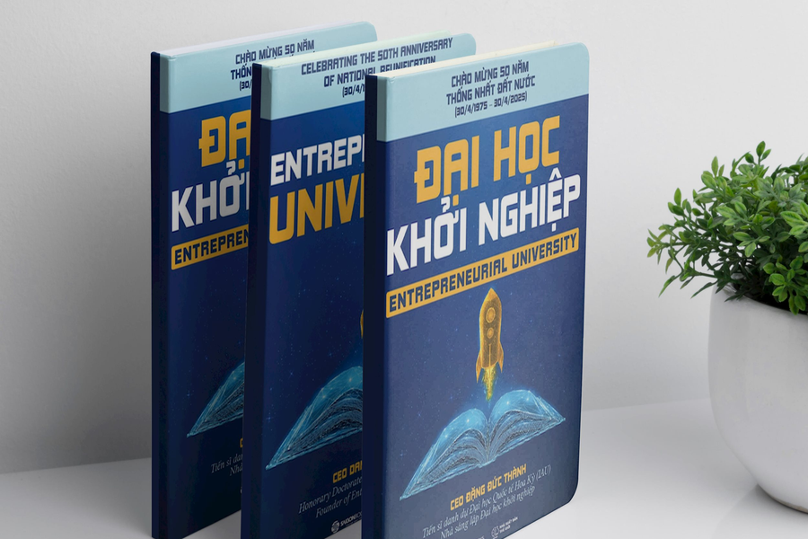 Hơn 1.000 cuốn sách "Đại học khởi nghiệp" đến tay độc giả trong tuần đầu mở bán