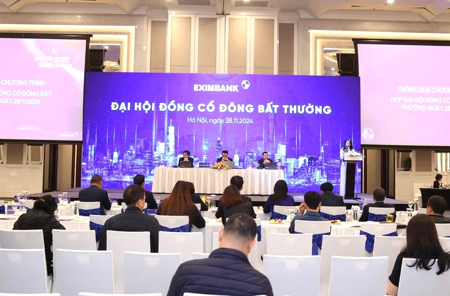 Eximbank tổ chức thành công Đại hội đồng cổ đông bất thường 2024
