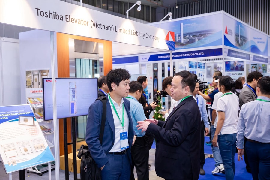 Tại Vietnam Elevator Expo 2024, Toshiba nổi bật với công nghệ xanh