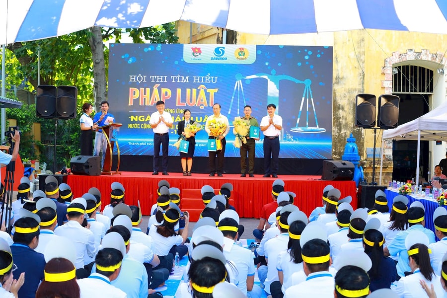 SAWACO tổ chức cuộc thi tìm hiểu pháp luật