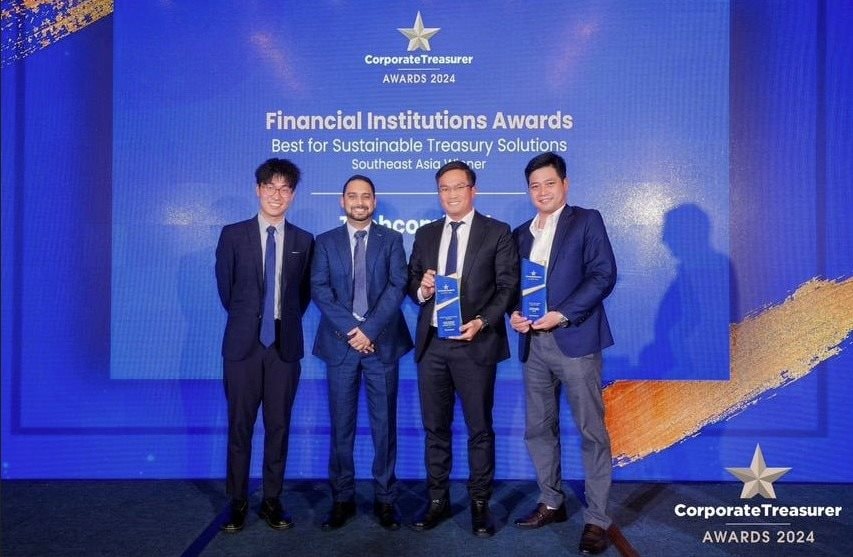 Techcombank lập "hat-trick" giải thưởng quốc tế với giải pháp quản trị nguồn vốn C-Cash