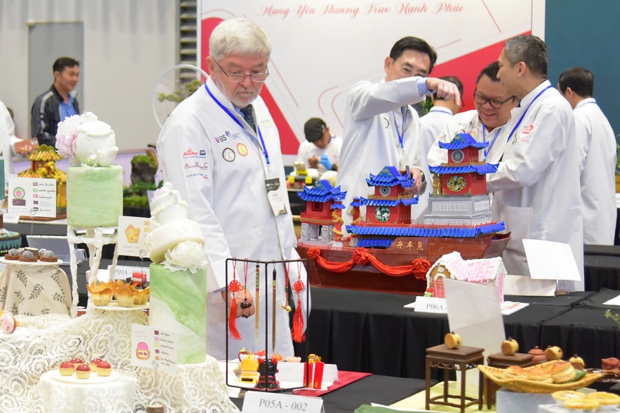 Tài năng bánh toàn cầu tụ hội tại Việt Nam