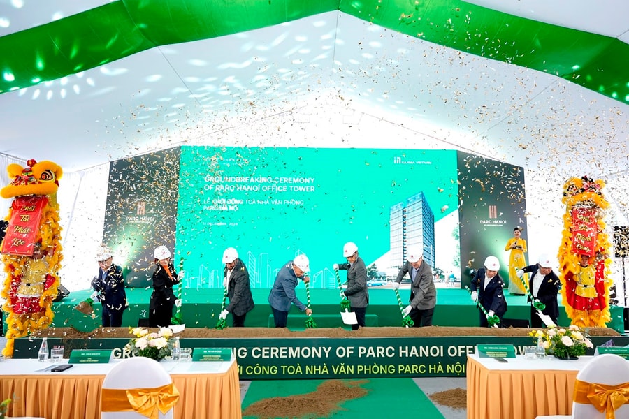 Indochina Kajima khởi công dự án văn phòng hạng A tại Hà Nội