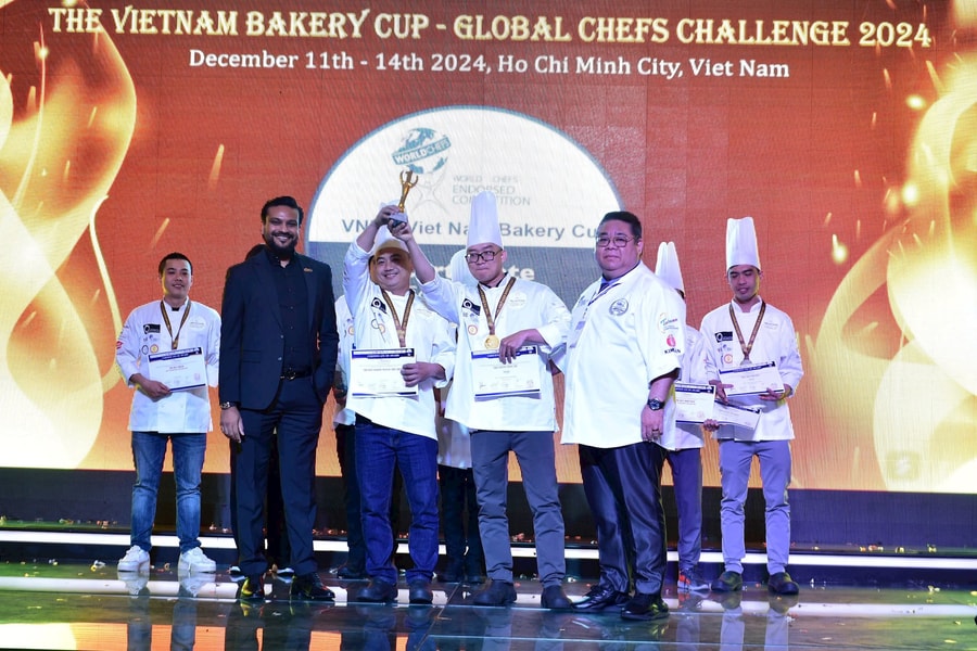 Trao giải cuộc thi bánh quốc tế và ra mắt Liên Chi Hội Bánh Việt Nam