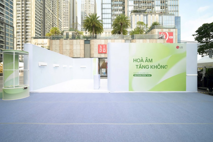 Thưởng thức “bản hòa âm tầng không” Với làn gió thông minh từ LG Dualcool™ Ai Air