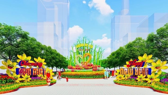 Đường hoa Nguyễn Huệ Tết Ất Tỵ: Tinh hoa Tết cổ truyền và sắc Xuân hội tụ