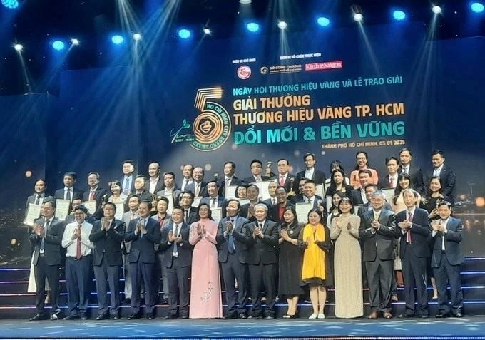 29 doanh nghiệp nhận Giải thưởng "Thương hiệu Vàng TP.HCM" lần 5