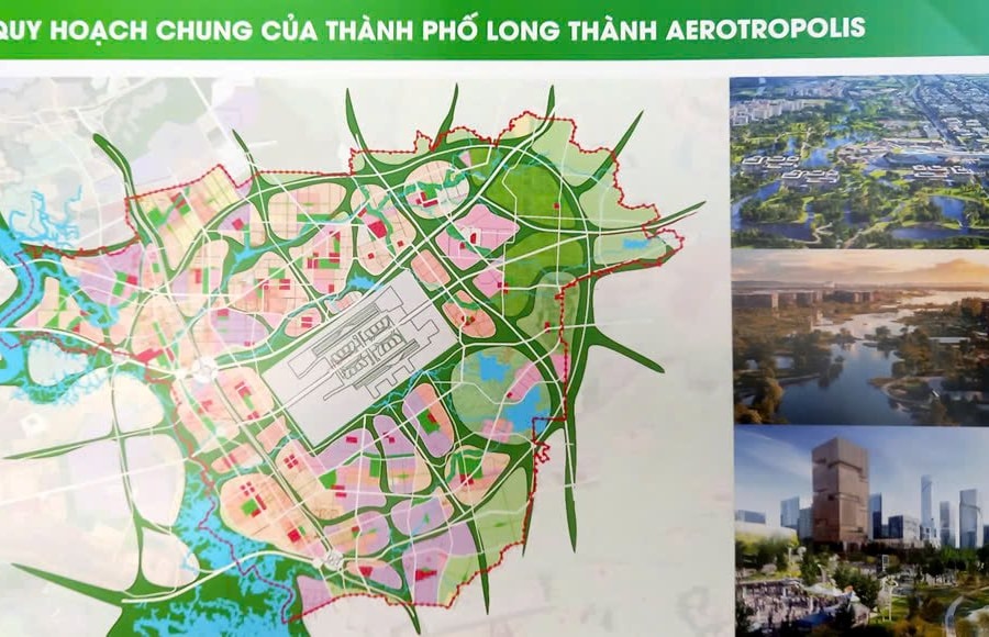 Mô hình Thành phố song sinh đoạt giải nhất Ý tưởng quy hoạch đô thị sân bay Long Thành