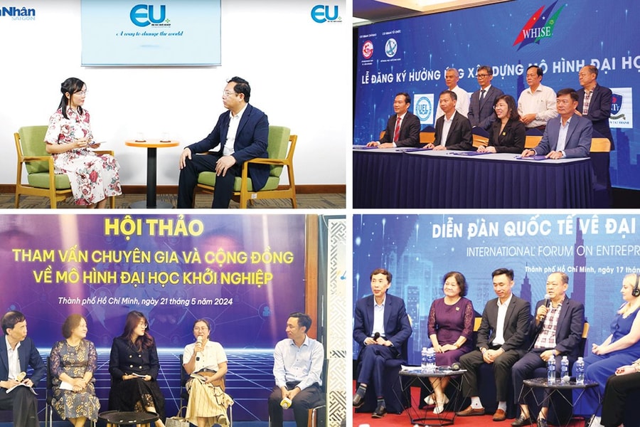 Một năm mô hình đại học khởi nghiệp sôi động