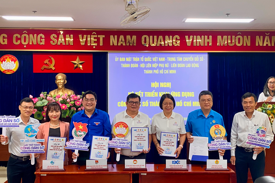 Lan toả ứng dụng Công dân số TP.HCM rộng khắp cộng đồng