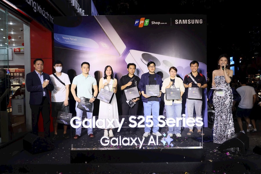 FPT Shop mở bán Samsung Galaxy S25 Series với nhiều ưu đãi hấp dẫn