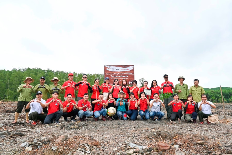 Techcombank cam kết đồng hành vì mục tiêu net-zero