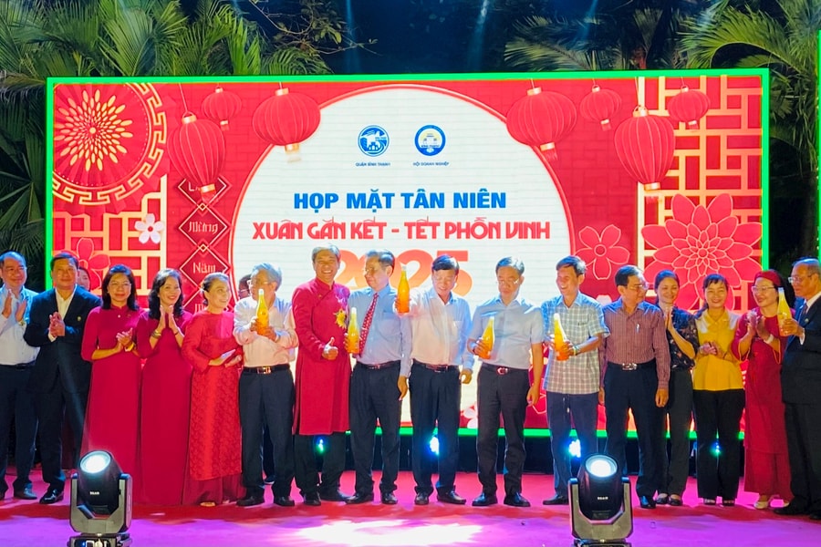 Hội Doanh nghiệp Bình Thạnh tổ chức “Họp mặt tân niên”