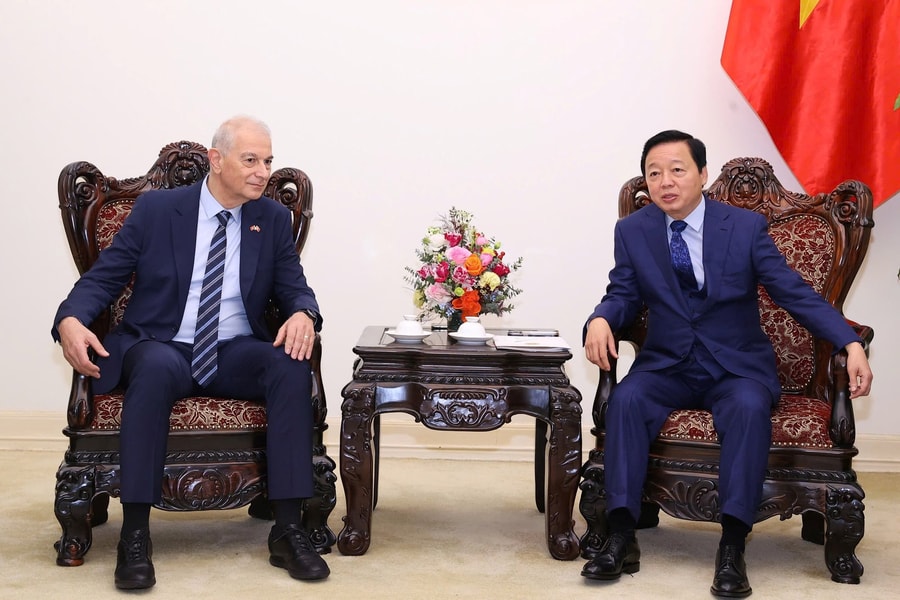 Phó thủ tướng Trần Hồng Hà tiếp đại diện Tập đoàn IC ICTAS của Thổ Nhĩ Kỳ