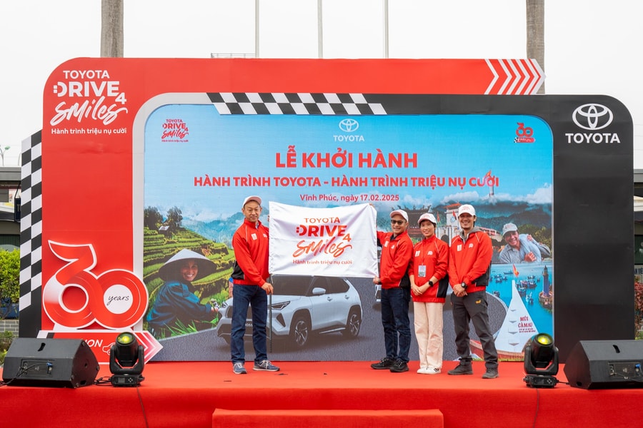 Hành trình Toyota - Hành trình triệu nụ cười lan tỏa giá trị đến cộng đồng