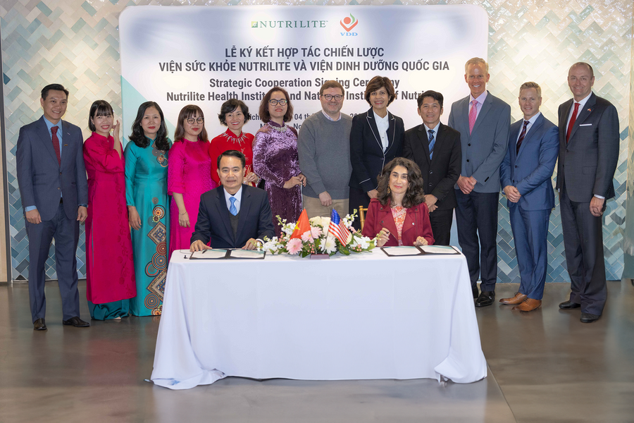 Amway hợp tác với Viện Dinh dưỡng Quốc gia thúc đẩy giải pháp dinh dưỡng tại Việt Nam