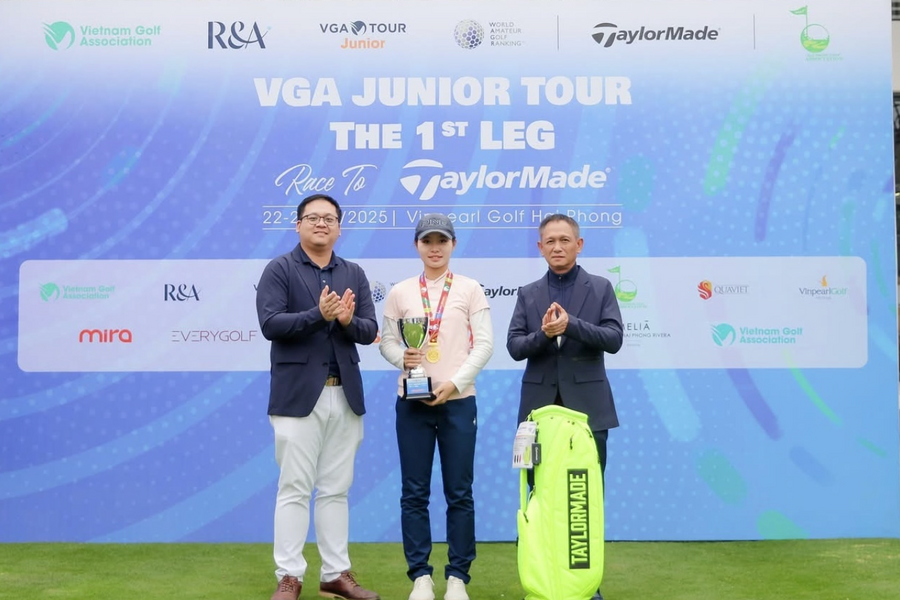 Lê Chúc An giành chức vô địch thứ 2 trong hệ thống giải trẻ VGA Junior Tour