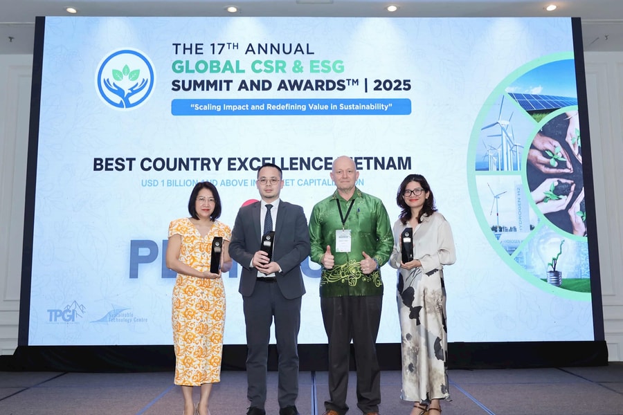 Vinmec nhận giải thưởng quốc tế về trách nhiệm xã hội và phát triển bền vững