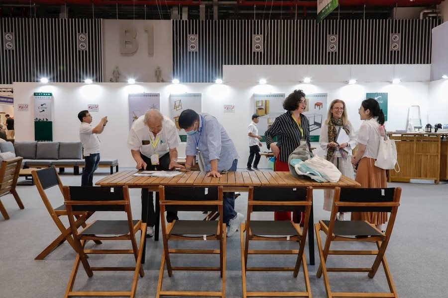 Hơn 650 doanh nghiệp tham gia Hội chợ Quốc tế Đồ gỗ và Mỹ nghệ xuất khẩu Việt Nam 2025