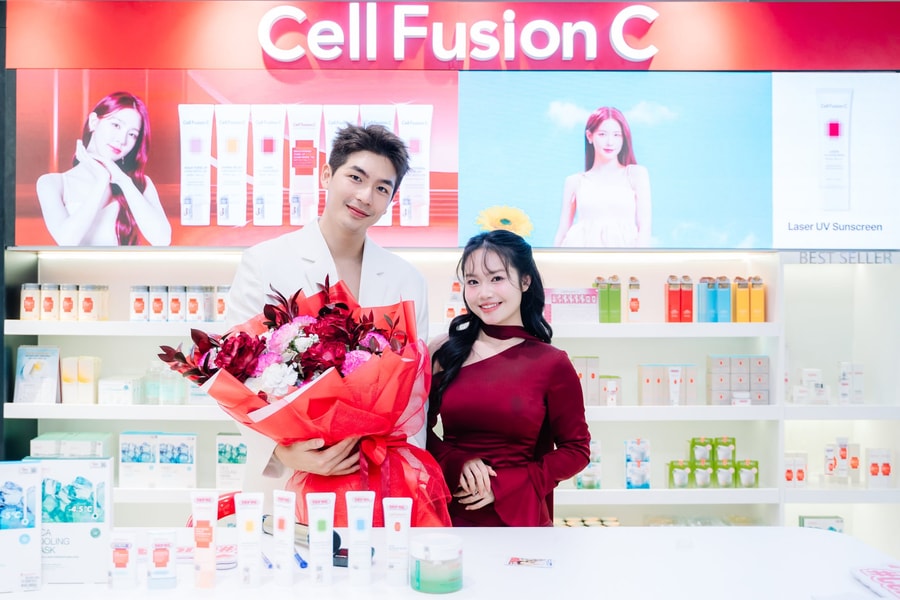 Cùng diễn viên Quốc Anh khám phá mỹ phẩm Cell Fusion C