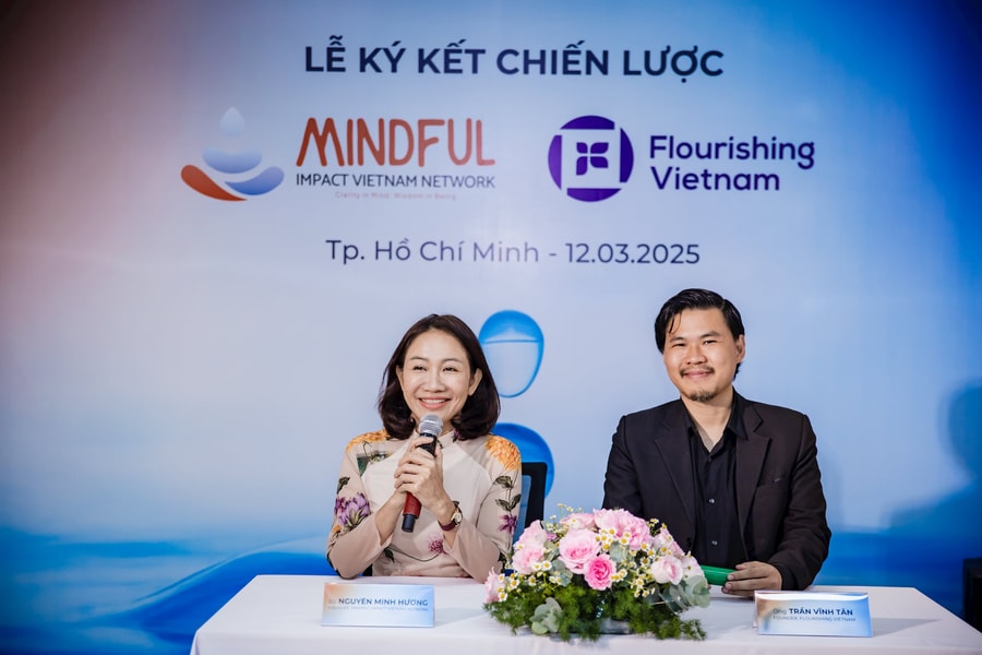 Hợp tác chiến lược giữa Mindful Impact Vietnam Network và Flourishing Vietnam