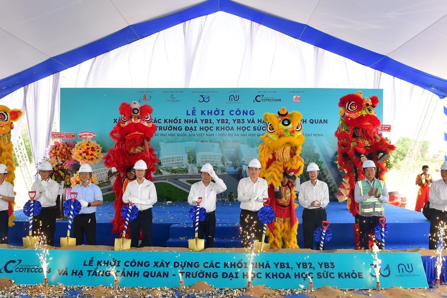 Khởi công Dự án Phát triển các Đại học Quốc gia Việt Nam - Tiểu dự án Đại học Quốc gia TP.HCM