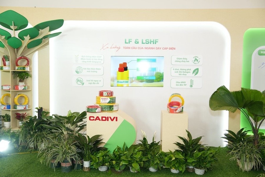 CADIVI ra mắt dòng sản phẩm dây điện thân thiện môi trường