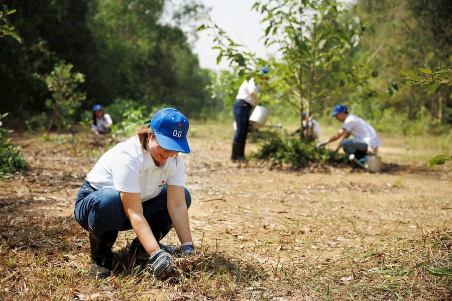 Heineken Việt Nam hoàn trả hơn 690 triệu lít nước mỗi năm tại sông Tiền