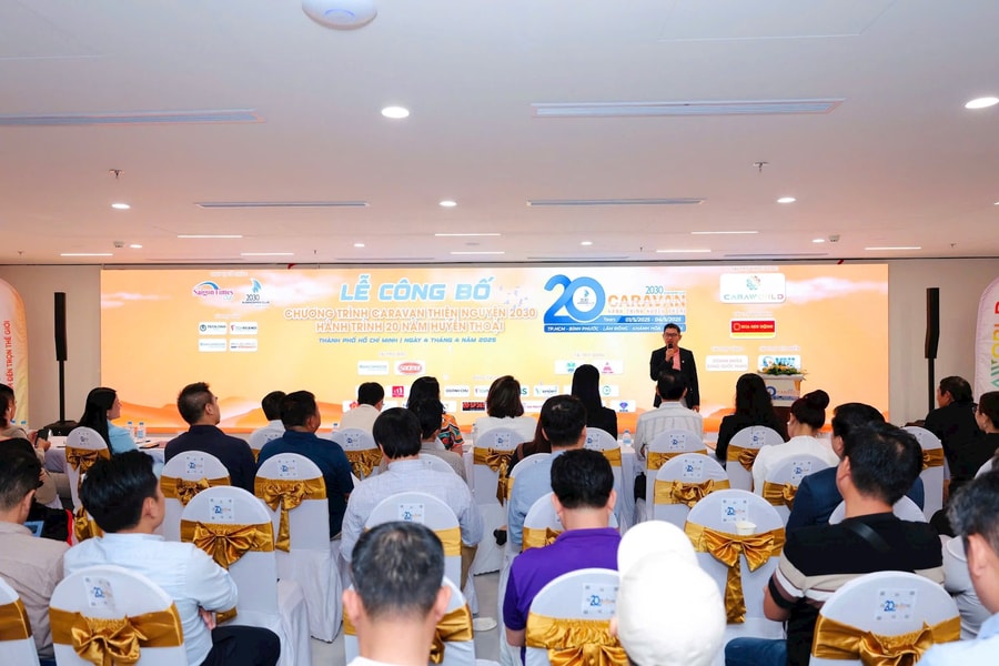 20 năm lan tỏa yêu thương: Caravan thiện nguyện 2030 khởi động