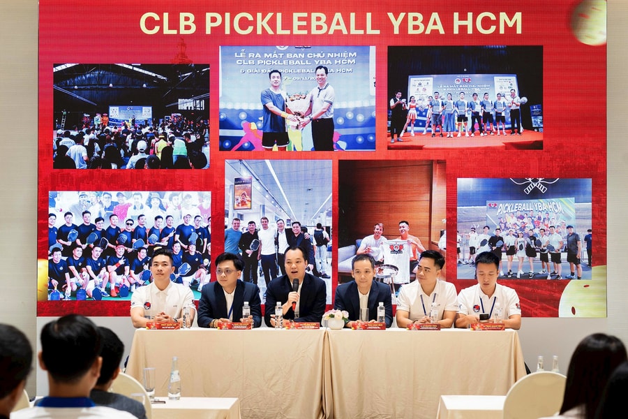 Giải đấu Pickleball YBA HCM Trung Hậu Cup - Kỷ niệm 50 năm Ngày Giải phóng miền Nam