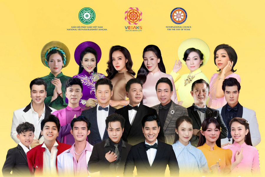 Giao lưu nghệ thuật Phật giáo quốc tế đặc sắc tại Đại lễ Vesak TP.HCM 2025