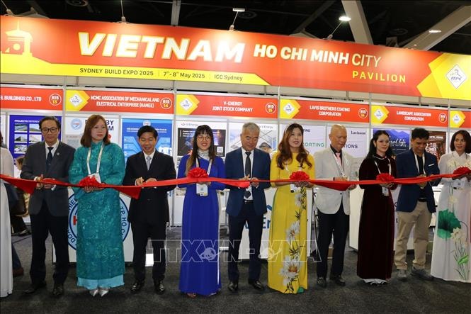 Vật liệu xây dựng Việt Nam chinh phục thị trường Úc tại Sydney Build Expo 2025
