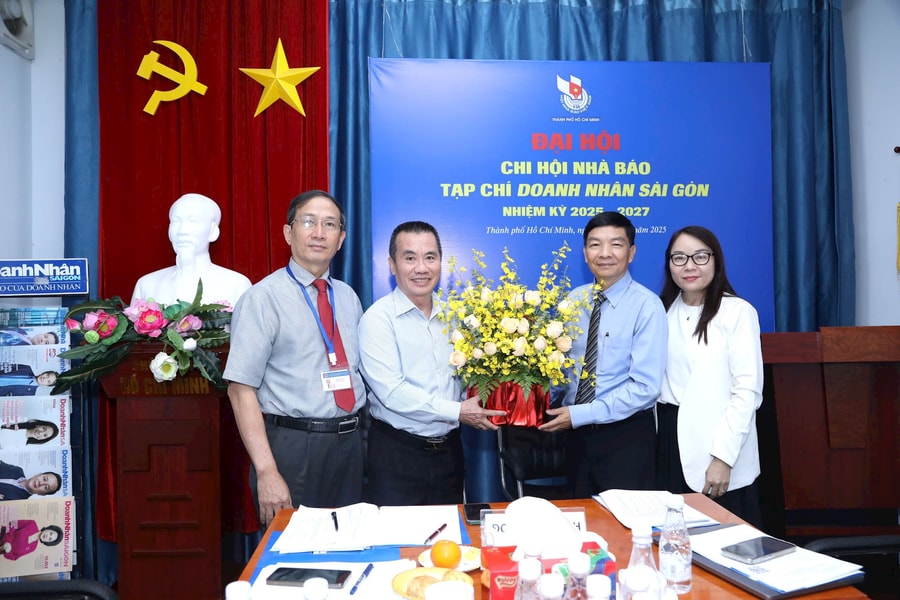 Đại hội Chi hội Nhà báo Tạp chí Doanh Nhân Sài Gòn nhiệm kỳ 2025 - 2027: Nâng cao hiệu quả tuyên truyền xây dựng hình ảnh doanh nhân