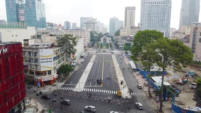 Hạn chế giao thông tại trung tâm TP.HCM đến ngày 10/6 phục vụ lễ kỷ niệm quan trọng