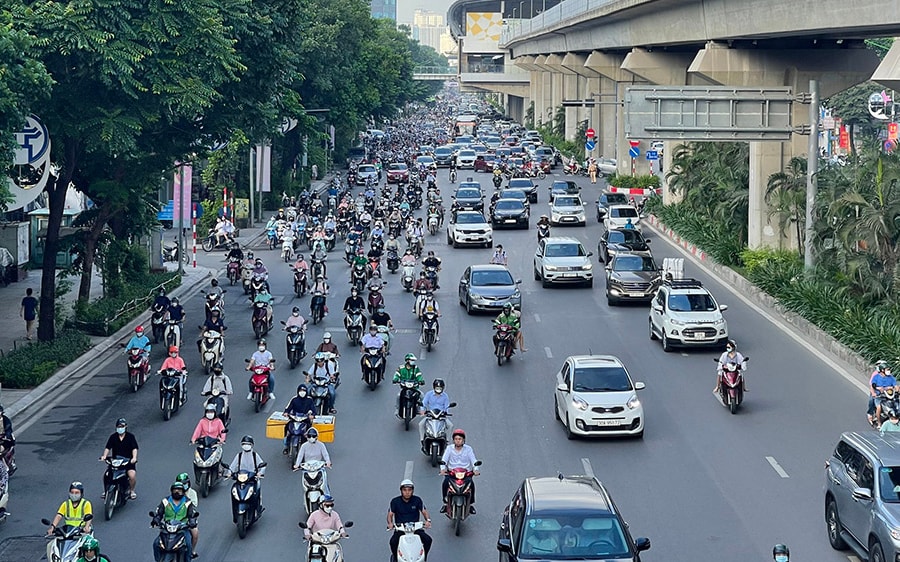 Hà Nội và TP.HCM sẽ kiểm định khí thải xe máy từ ngày 1/7/2027