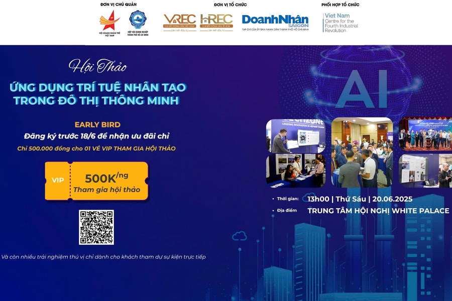 Sắp diễn ra hội thảo “Ứng dụng trí tuệ nhân tạo trong đô thị thông minh”