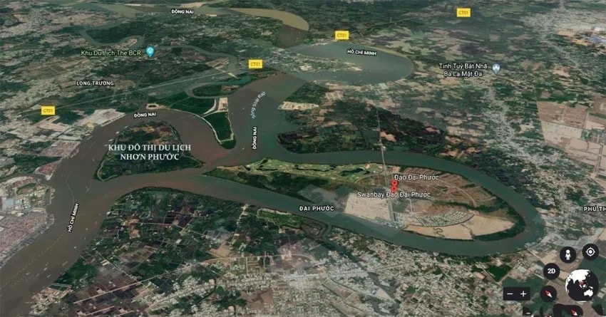 Đồng Nai phê duyệt điều chỉnh quy hoạch chi tiết khu đô thị du lịch hơn 204 ha tại Nhơn Trạch