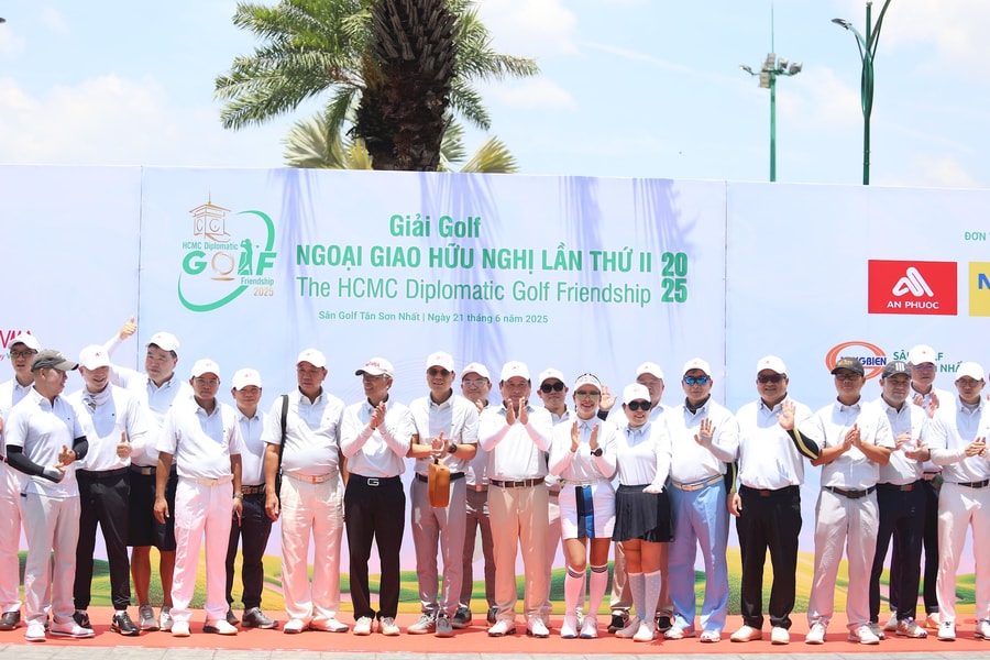 TP.HCM: Giải Golf Ngoại giao Hữu nghị diễn ra thành công tốt đẹp