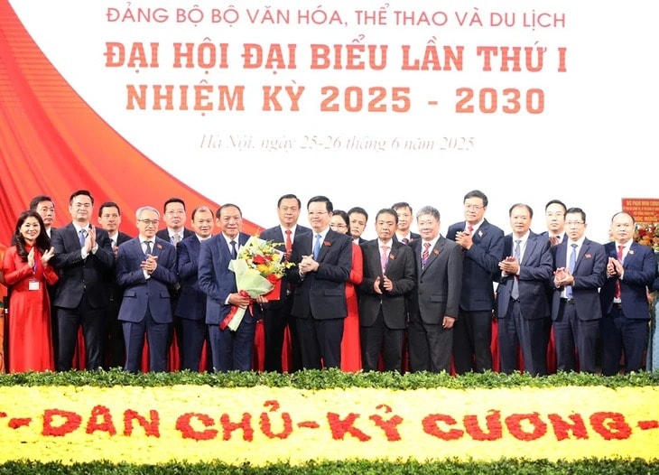 Ông Nguyễn Văn Hùng được chỉ định giữ chức Bí thư Đảng ủy Bộ Văn hóa, Thể thao và Du lịch nhiệm kỳ 2025 - 2030