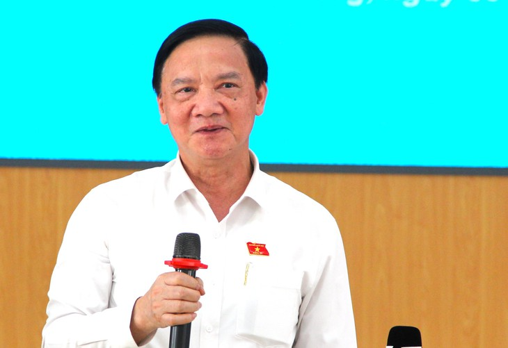 Phó Chủ tịch Quốc hội Nguyễn Khắc Định đề nghị cán bộ xã, phường mới đẩy mạnh ứng dụng công nghệ thông tin