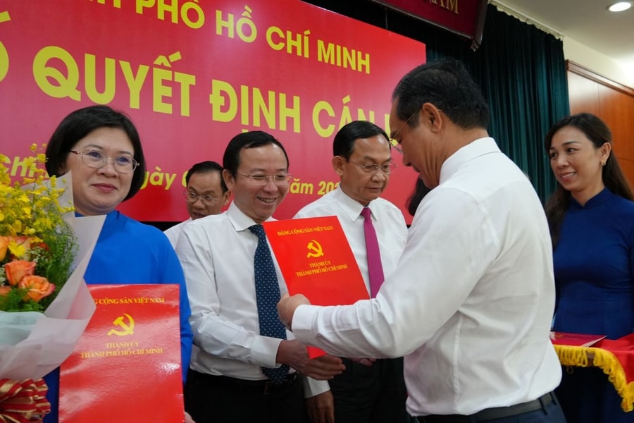 Ông Đặng Quốc Toàn được phân công giữ chức Phó Trưởng Ban Tổ chức Thành ủy TP.HCM