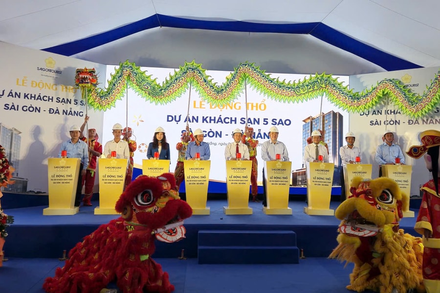 Saigontourist Group động thổ Khách sạn Sài Gòn - Đà Nẵng