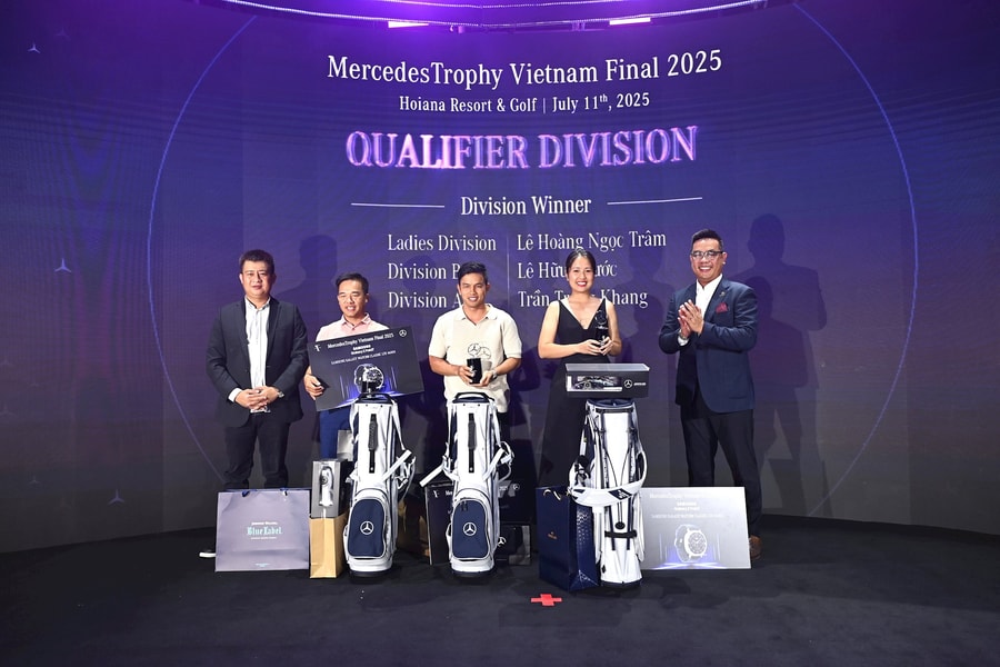 Ba gôn thủ xuất sắc đại diện Việt Nam dự MercedesTrophy World Final 2025