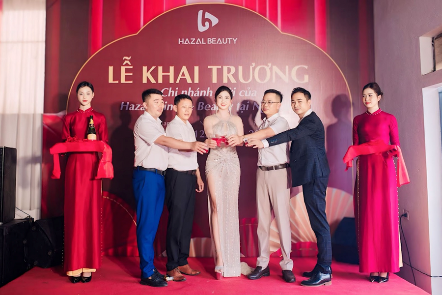 Khai trương văn phòng Hazal Beauty tại Nghệ An
