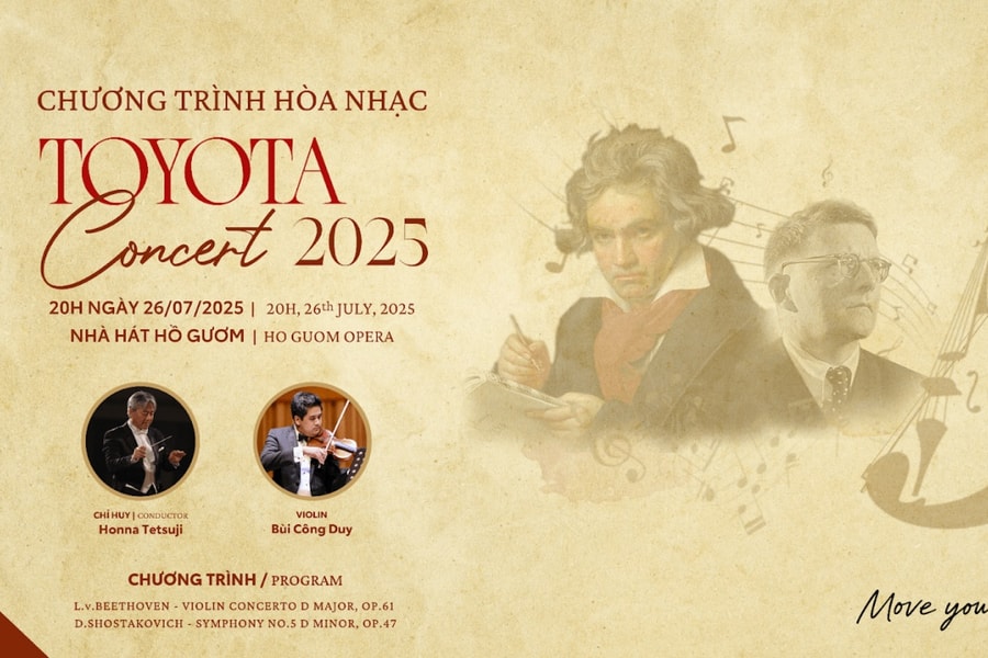Hòa nhạc Toyota 2025: Nơi cảm xúc thăng hoa cùng âm nhạc cổ điển